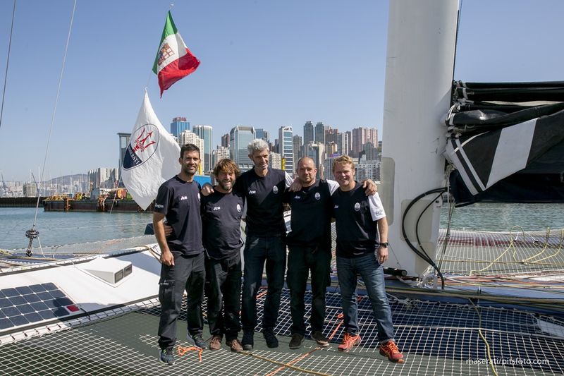 MASERATI MULTI 70_OLIVER HERRERA_GIOVANNI SOLDINI_SEBASTIEN AUDIGANE_GUIDO BROGGI_ALEX PELLA